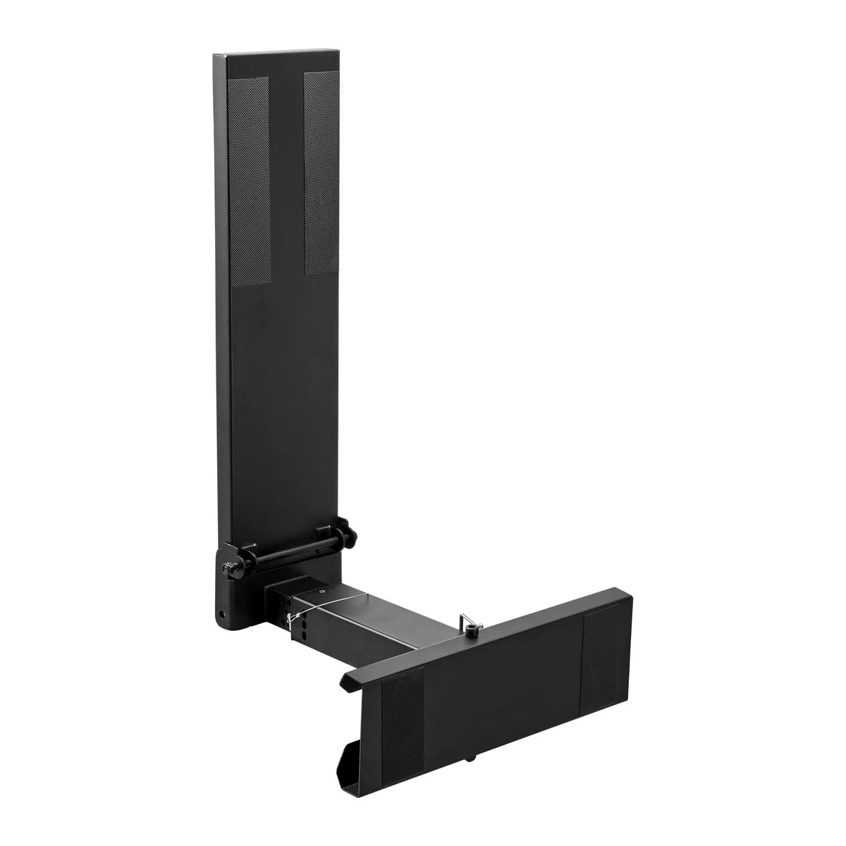 VEVOR kāpņu līmeņotājs ar regulējamu augstumu 29–46 cm un balsta virsmu 76 × 29 cm, tērauda konstrukcija, salokāms stabilizators kāpnēm uz nelīdzenas virsmas, piemērots pagarināmajām kāpnēm - ZEMLETES.LV