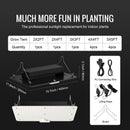 VEVOR LED augu audzēšanas lampa 150 W pilna spektra, dimmējama, Samsung 2B1B diodes, telpaugiem, stādiem, veģetācijai un ziedēšanai, ar Daisy Chain savienojumu, 91,4 x 91,4 cm audzēšanas teltij - ZEMLETES.LV