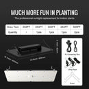 VEVOR LED augu audzēšanas lampa 300 W pilna spektra, dimmējama, Samsung 2B1B diodes, telpaugiem, stādiem, veģetācijai un ziedēšanai, ar Daisy Chain savienojumu, 91,4 x 91,4 / 121,9 x 121,9 cm audzēšanas teltij - ZEMLETES.LV