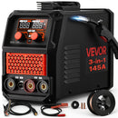 VEVOR 145 A 3-in-1 synergiska MIG metināšanas iekārta ar Lift TIG un IGBT invertoru