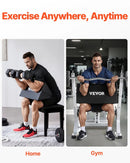VEVOR bicepsu treniņu spilvens, portatīvs preacher tipa spilvens, kompakts bicepsu vingrinājumu atbalsts no augsta blīvuma EVA putām, piemērots stieņa un hanteles vingrinājumiem, mājas sporta zālei - ZEMLETES.LV
