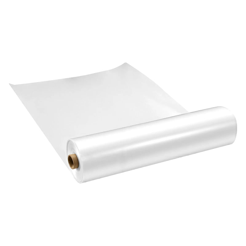 VEVOR YFGH-24ft100ft siltumnīcu plēve, 7,3 × 30,5 m, 5 mil, caurspīdīga PE plēve, 89% gaismas caurlaidība, izturīga pret sauli, lietu, salu, vēju un putekļiem