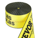VEVOR vinčas siksnas, 10,2 cm × 9,1 m, kravnesība 2722 kg, pārrāvuma izturība 8165 kg, kravas stiprināšanas siksnas ar plakano āķi, piekabēm, platformām, lauksaimniecībai, glābšanas darbiem un koku aizsardzībai, dzeltenas, 10 gab.