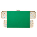 VEVOR 1500 detaļu puzles galds ar salokāmām kājām, 4 atvilktnēm un pārsegu, 86 x 63 cm pārnēsājams koka dēlis ar filca virsmu, regulējams 6 slīpuma leņķos, puzļu piederumi pieaugušajiem, dāvana mammai