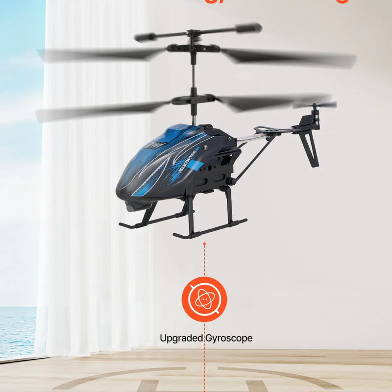 VEVOR RC helikopters, 2,4 GHz tālvadības helikopters, 3,5 kanālu RC lidaparāts bērniem, 16 minūšu lidojuma laiks, augstuma noturēšana, viena pogas pacelšanās/nosēšanās un LED gaismas, rotaļlieta bērniem no 8 gadu vecuma