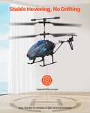 VEVOR RC helikopters, 2,4 GHz tālvadības helikopters, 3,5 kanālu RC lidaparāts bērniem, 16 minūšu lidojuma laiks, augstuma noturēšana, viena pogas pacelšanās/nosēšanās un LED gaismas, rotaļlieta bērniem no 8 gadu vecuma