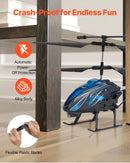 VEVOR RC helikopters, 2,4 GHz tālvadības helikopters, 3,5 kanālu RC lidaparāts bērniem, 16 minūšu lidojuma laiks, augstuma noturēšana, viena pogas pacelšanās/nosēšanās un LED gaismas, rotaļlieta bērniem no 8 gadu vecuma