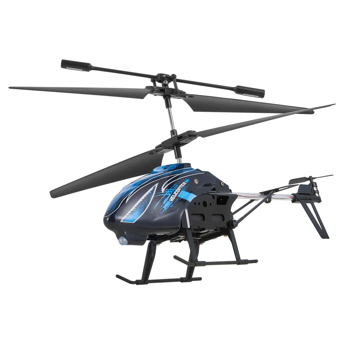 VEVOR RC-helikopter 2,4 GHz 3,5 kanaliga kõrguse hoidmise ja LED-iga, 16 min lend, alates 8 a