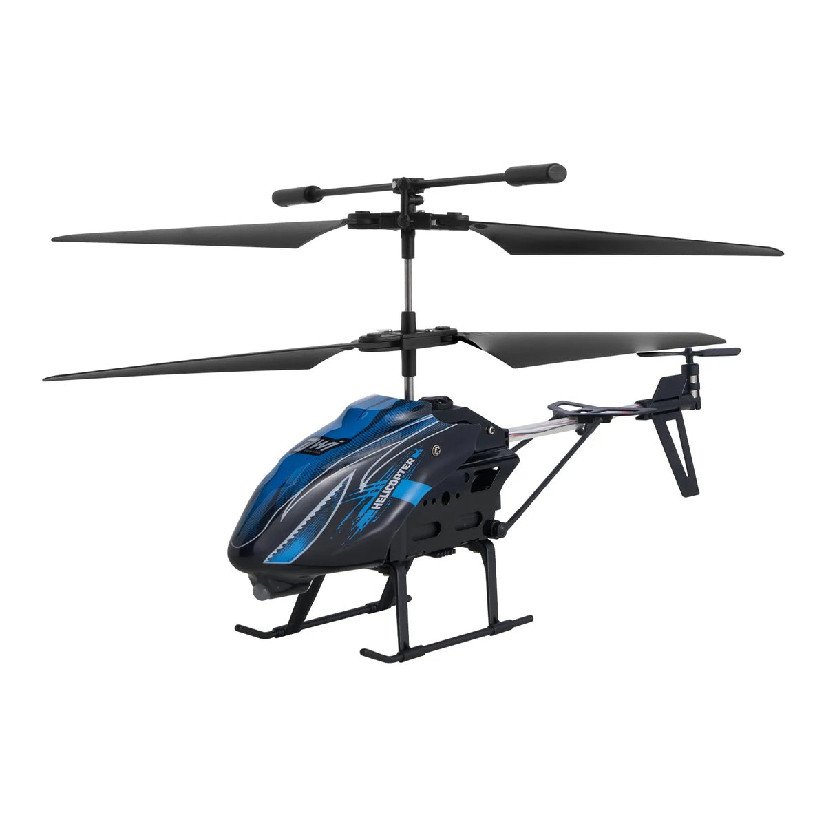 VEVOR RC-helikopter 2,4 GHz 3,5 kanaliga kõrguse hoidmise ja LED-iga, 16 min lend, alates 8 a
