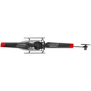 VEVOR RC helikopters, 2,4 GHz vienas propellera tālvadības helikopters ar žiroskopu, 4 kanālu RC lidaparāts iesācējiem, 39 minūšu lidojuma laiks, viena taustiņa pacelšanās/nosēšanās, rotaļlieta bērniem no 8 gadu vecuma