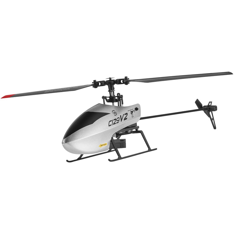 VEVOR RC helikopters, 2,4 GHz vienas propellera tālvadības helikopters ar žiroskopu, 4 kanālu RC lidaparāts iesācējiem, 39 minūšu lidojuma laiks, viena taustiņa pacelšanās/nosēšanās, rotaļlieta bērniem no 8 gadu vecuma