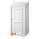 VEVOR PVC griestu flīzes 605 × 1215 mm, 12 gab., baltas 3D tekstūras dekoratīvie paneļi, gluda PVC loksne piekaramajiem griestiem, triecienizturīga un krāsojama virsma, viegli griežami, modernam mājas un biroja interjeram