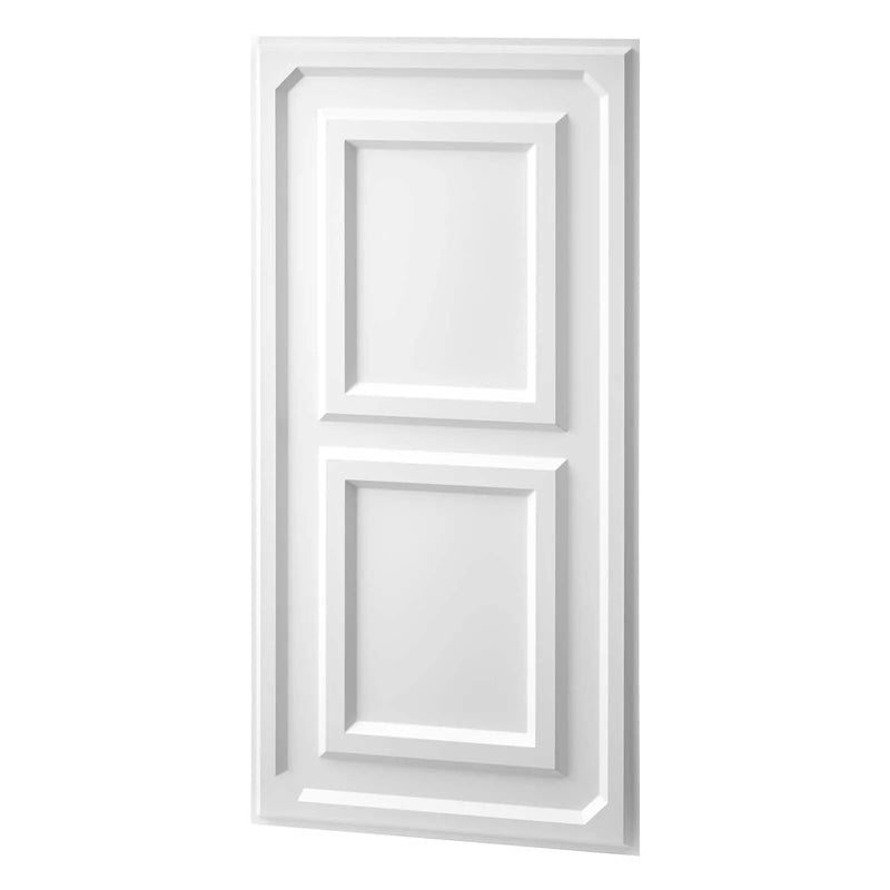 VEVOR PVC griestu flīzes 605 × 1215 mm, 12 gab., baltas 3D tekstūras dekoratīvie paneļi, gluda PVC loksne piekaramajiem griestiem, triecienizturīga un krāsojama virsma, viegli griežami, modernam mājas un biroja interjeram