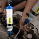 VEVOR manuālais transmisijas šķidruma sūknis ATF uzpildes sistēmai, eļļas un šķidrumu ekstraktors 1,5 l liela ietilpība, automātiskās transmisijas šķidruma sūknis ar ATF uzpildes adapteriem