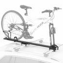 VEVOR velosipēda jumta turētājs, 16 kg, 1 velosipēdam, alumīnija sakausējums un Q235 tērauds, melns