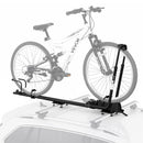 VEVOR salokāms velosipēda jumta turētājs automašīnai, 1 velosipēdam, kravnesība 20 kg, alumīnija sakausējums un tērauds, ar drošības slēdzeni, melns