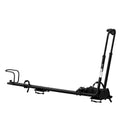 VEVOR salokāms velosipēda jumta turētājs automašīnai, 1 velosipēdam, kravnesība 20 kg, alumīnija sakausējums un tērauds, ar drošības slēdzeni, melns