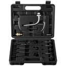 VEVOR transmisijas šķidruma sūknis 8 l pneimatisks ATF uzpildes un pārsūknēšanas sūknis ar 15 adapteriem, eļļas ekstraktors ar HDPE tvertni automašīnām un laivām