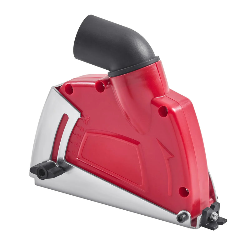 VEVOR griešanas putekļu pārsegs leņķa slīpmašīnai, universāls 10,2–12,7 cm leņķa slīpmašīnas putekļu pārsegs ar 6 stiprinājuma paplāksnēm, regulējams griešanas dziļums, savienojams ar putekļsūcēju, piemērots koka, betona, sienu un akmens griešanai