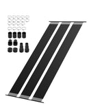 VEVOR Saules baseina sildītājs, 1,22 × 7,32 m HDPE baseina apsildes sistēma ar pilnu piederumu komplektu, universāls saules panelis ūdens temperatūras paaugstināšanai, piemērots virszemes un iebūvējamajiem baseiniem