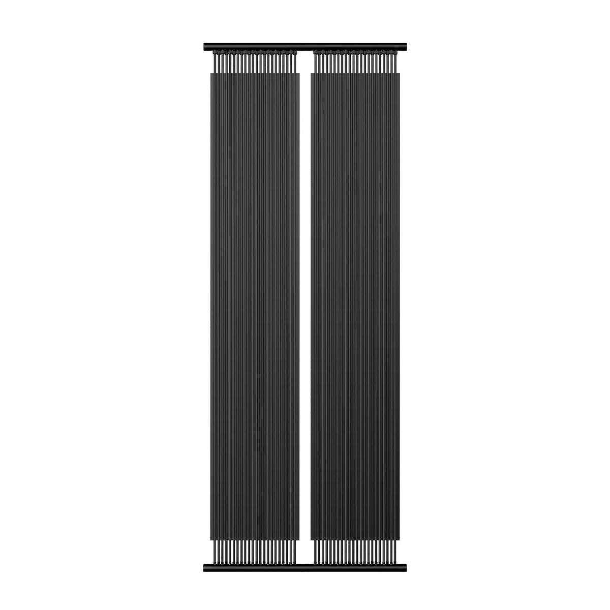 VEVOR Solar Pool Heater, 0.84 × 6.1 m HDPE Solar Collector Panel (2 pcs), Durable and Weather-Resistant, with Complete Accessory Kit, Universal Solution for Water Temperature Increase for Above-Ground and In-Ground Pools