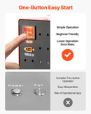 VEVOR PCP gaisa kompresors 4500 PSI, PCP gaisa ieroču kompresors ar ārējo pārveidotāju, 350 W, DC 12 V/AC 230 V, pārnēsājams kompresors krāsošanas un augstspiediena gaisa tvertnēm
