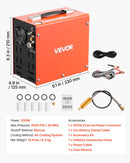 VEVOR PCP gaisa kompresors 4500 PSI, PCP gaisa ieroču kompresors ar ārējo pārveidotāju, 350 W, DC 12 V/AC 230 V, pārnēsājams kompresors krāsošanas un augstspiediena gaisa tvertnēm