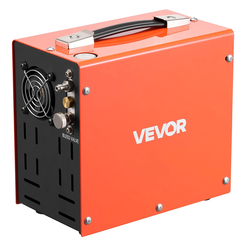 VEVOR PCP gaisa kompresors 4500 PSI, PCP gaisa ieroču kompresors ar ārējo pārveidotāju, 350 W, DC 12 V/AC 230 V, pārnēsājams kompresors krāsošanas un augstspiediena gaisa tvertnēm