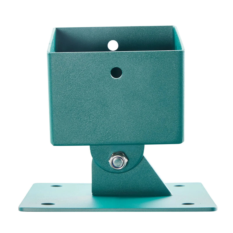 VEVOR šūpoļu rāmja kronšteini, 4 gab. smagas slodzes izlīdzināšanas stiprinājumi šūpoļu komplektam, piemēroti 101,6 × 101,6 mm statņiem (faktiskais izmērs 91 × 91 mm), 45°–60° leņķa diapazons, nerūsējošā tērauda