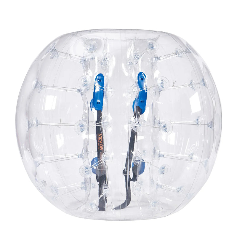 VEVOR piepūšamā bumper bumba 1 gab., 1,2 m sumo zorb bumba pusaudžiem un pieaugušajiem, 0,8 mm PVC cilvēka kāmja burbuļbumba āra komandu spēlēm dārzā, pagalmā un parkā