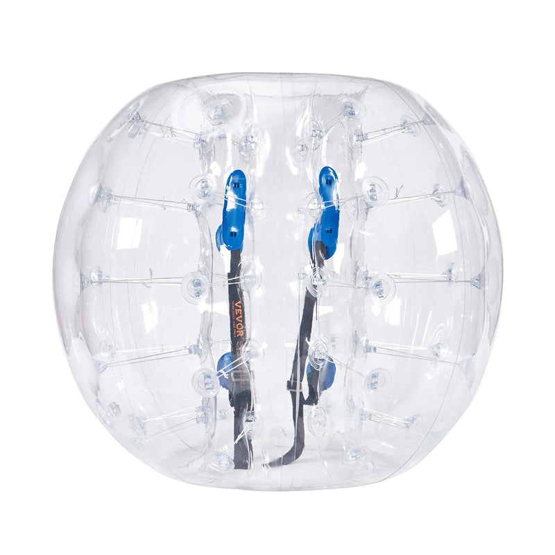 VEVOR piepūšamā bumper bumba 1 gab., 1,2 m sumo zorb bumba pusaudžiem un pieaugušajiem, 0,8 mm PVC cilvēka kāmja burbuļbumba āra komandu spēlēm dārzā, pagalmā un parkā