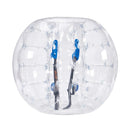 VEVOR piepūšamā bumper bumba 1 gab., 1,2 m sumo zorb bumba pusaudžiem un pieaugušajiem, 0,8 mm PVC cilvēka kāmja burbuļbumba āra komandu spēlēm dārzā, pagalmā un parkā