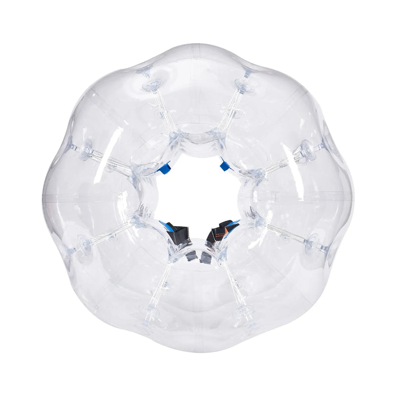 VEVOR piepūšamā bumper bumba 1 gab., 1,2 m sumo zorb bumba pusaudžiem un pieaugušajiem, 0,8 mm PVC cilvēka kāmja burbuļbumba āra komandu spēlēm dārzā, pagalmā un parkā