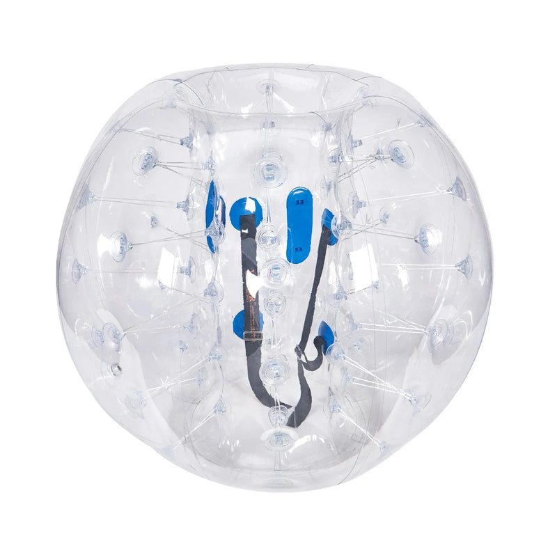 VEVOR piepūšamā bumper bumba 1 gab., 1,2 m sumo zorb bumba pusaudžiem un pieaugušajiem, 0,8 mm PVC cilvēka kāmja burbuļbumba āra komandu spēlēm dārzā, pagalmā un parkā