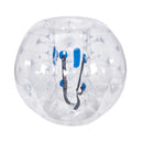 VEVOR piepūšamā bumper bumba 1 gab., 1,2 m sumo zorb bumba pusaudžiem un pieaugušajiem, 0,8 mm PVC cilvēka kāmja burbuļbumba āra komandu spēlēm dārzā, pagalmā un parkā