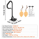 VEVOR grozāmas burbuļvannas margas, 360° rotācija, regulējams augstums 88,9–144,8 cm, rūsas izturīgas alumīnija sānu margas SPA un burbuļvannām ar pabīdāmu pamatni, lietošanai iekštelpās un ārā, kravnesība 272,2 kg