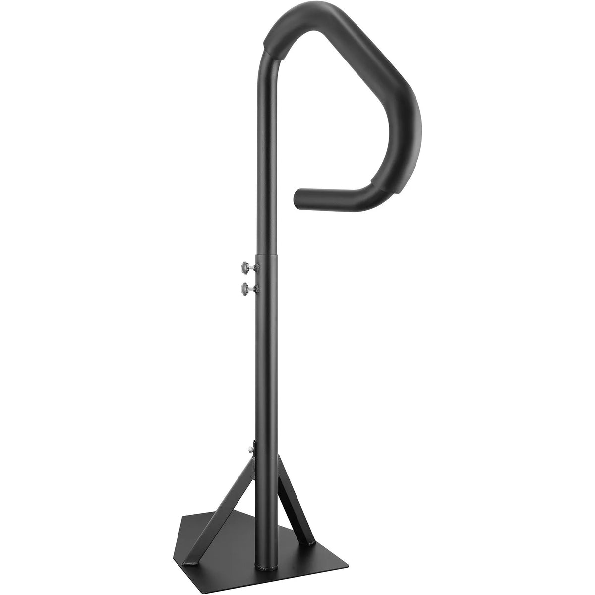 VEVOR Swivel Spa Steps, 360° Rotation, Adjustable Height 88.9–144.8 cm, Rust-Resistant Aluminium Handrails for Hot Tubs and Bubble Baths with Sliding Base, Indoor and Outdoor Use, Load Capacity 272.2 kg