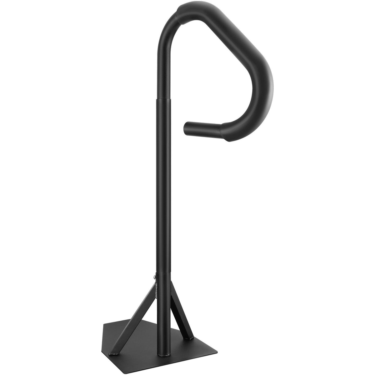 VEVOR Spa Bath Tub Grab Bars with 360° Rotation, Adjustable Height 122–160 cm, Rust-Resistant Aluminium Handrails with Sliding Base for Under-Tub Installation, Indoor and Outdoor Use, Maximum Load 272 kg