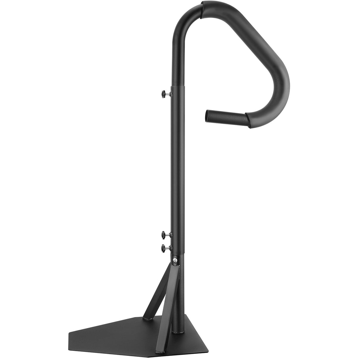 VEVOR Spa Bath Tub Grab Bars with 360° Rotation, Adjustable Height 122–160 cm, Rust-Resistant Aluminium Handrails with Sliding Base for Under-Tub Installation, Indoor and Outdoor Use, Maximum Load 272 kg