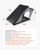 VEVOR jumta telts ar cieto apvalku 2–3 personām, alumīnija konstrukcija ar trīskrāsu LED apgaismojumu, biezs matracis un logs, ūdensizturīga un vēja noturīga, piemērota Jeep, SUV un pikapam