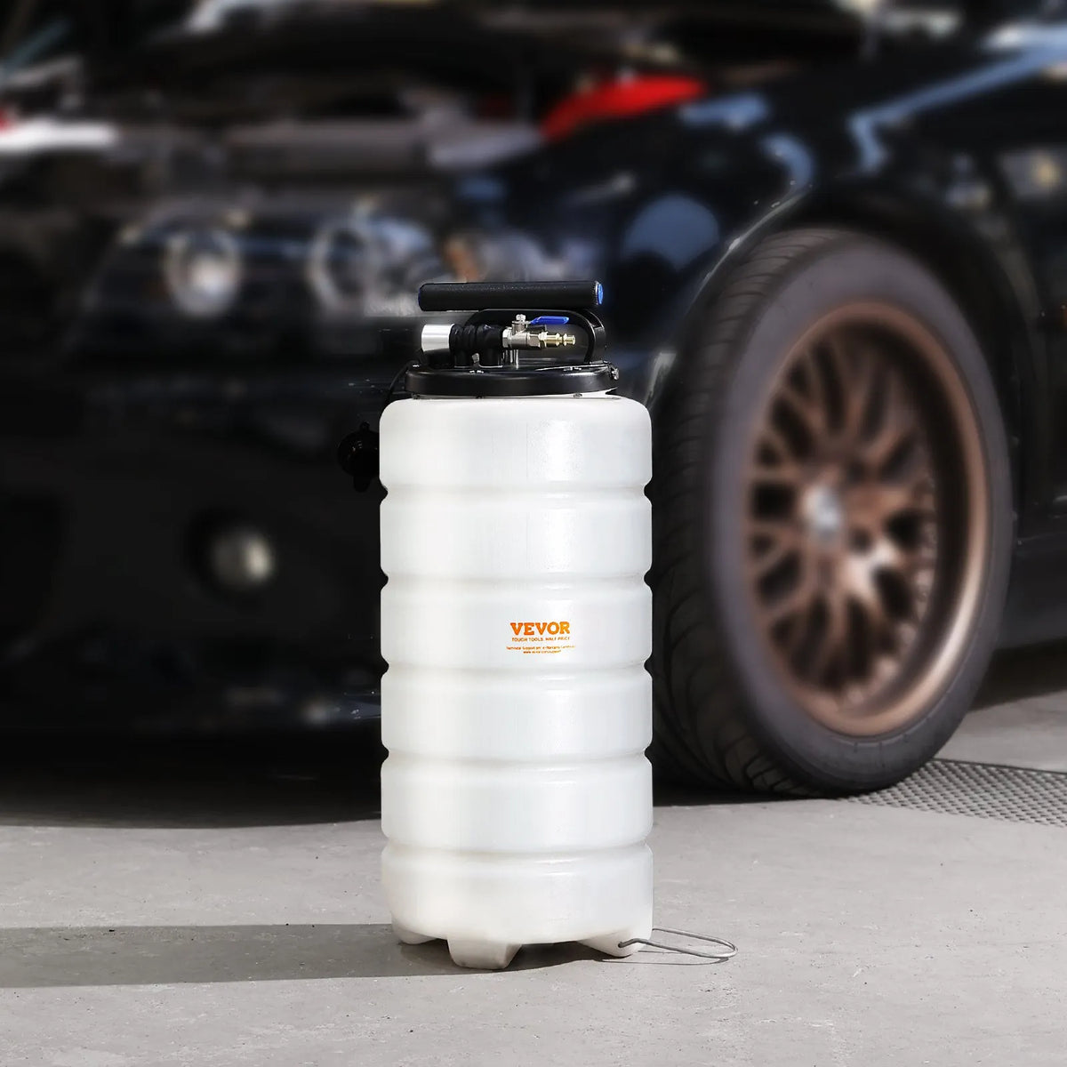 VEVOR šķidruma ekstraktors 15 l pneimatisks/manuāls eļļas maiņas vakuuma sūknis ar mērstieni un iesūkšanas šļūteni automobiļu šķidrumu vakuuma izsūkšanai - ZEMLETES.LV