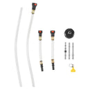 VEVOR 1,5 l šķidruma ekstraktors manuāls automobiļu šķidruma sūknis ar garu šļūteni un pagarinājuma caurulēm, eļļas šļirce zāles pļāvējiem, automašīnām, laivām, golfa ratiem un motocikliem