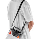 VEVOR transmisijas šķidruma sūknis 3 l manuāls šķidruma pārsūknēšanas sūknis ar 120 cm šļūteni un HDPE tvertni, transmisijas eļļas uzpildes sistēma ar PTFE lenti