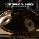 VEVOR Handpan tērauda mēles bungas 55,9 cm 12 notis D minorā ar vālīti