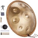 VEVOR Handpan tērauda mēles bungas 55,9 cm ar 9 notīm D minorā ar vālītēm pieaugušajiem - ZEMLETES.LV