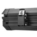 VEVOR jumta telts ar cieto alumīnija apvalku 2–3 personām ar trīskrāsu LED apgaismojumu un biezu matraci, ūdensizturīga un vēja noturīga, piemērota Jeep, SUV un pikapam