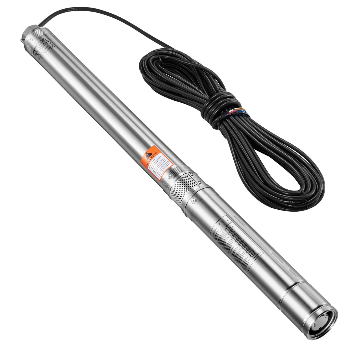 VEVOR 910 W dziļurbuma iegremdējamais sūknis, 100 l/min, 53 m pacēluma augstums, 20 m kabelis, IP68
