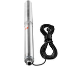 VEVOR 1100 W dziļurbuma iegremdējamais sūknis, 7,1 m³/h, 105 m pacēluma augstums, IP68