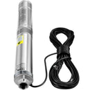 VEVOR 750 W dziļurbuma iegremdējamais sūknis, 105 l/min, 62 m pacēluma augstums, 20 m kabelis, IP68