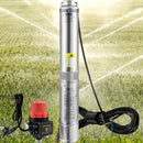 VEVOR 550 W dziļurbuma iegremdējamais sūknis, 50 l/min, 89 m pacēluma augstums, automātiskais spiediena slēdzis, IP68